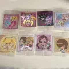 プリキュア　ウエハースシール8枚セット