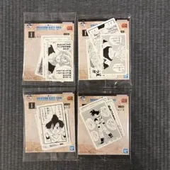 一番くじ ドラゴンボール 40th I賞 コマステッカー 4種