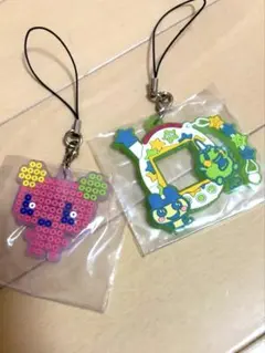 たまごっち 一番くじ F賞 キラキラ ラバーチャーム まめっち くちぱっち