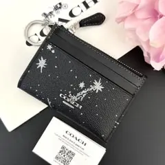 日本限定モデル！新品 COACH コーチ 小銭入れ コインケース スター