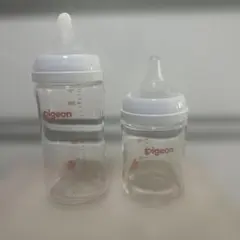 Pigeon 哺乳瓶 160ml 240ml + BeanStalk粉ミルク小