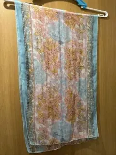 花柄 シフォン ストール スカーフ