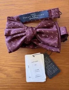 THE TREAT DRESSING蝶ネクタイ 幾何学模様 結婚式 パーティー