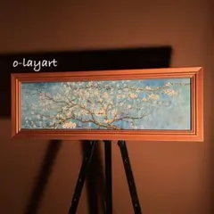 花咲くアーモンドの木の枝 複製画 アルゴグラフ ゴッホ展 - メルカリ