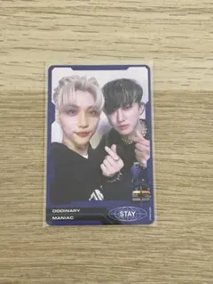 Stray Kids スキズ　oddinary ユニットトレカ　チャンリクス