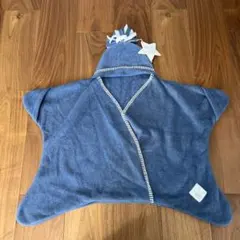 新品　Tuppence & Crumble 星型おくるみ 0-4M 青