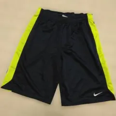 NIKE バスケットボールパンツ ネイビー×イエロースポーツ　リラックスウエアー