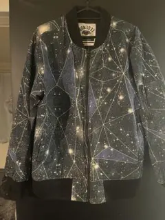 星空デザイン ボンバージャケットのサムネイル