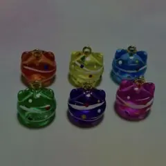 ꫛᥱꪝ *【2623】 猫　ヨーヨー　チャーム　ハンドメイド