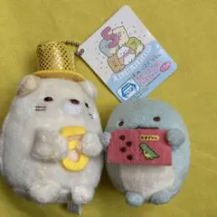 ✳️てのりすみっコぐらし とかげ 恐竜ずかん‼️＆ねこ5周年記念キーホルダー‼️✳️