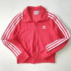 美品✨『adidas』アディダス ニット トラックジャケット ジャージ レッド