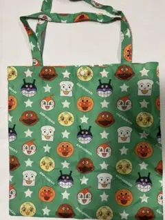 アンパンマン エコバッグ 緑色