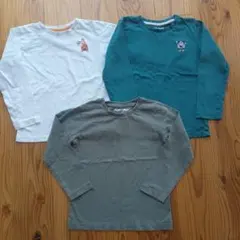 イギリスブランド NEXT◎長袖カットソー3枚セット 120cm