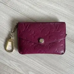 【Louis Vuitton】ポシュットクレ　モノグラム　アンプラント　ボルドー