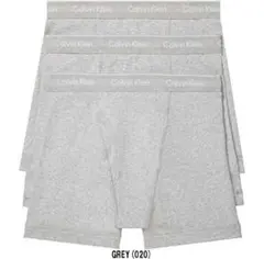 Calvin Kleinカルバンクライン ボクサー3枚パック グレー S