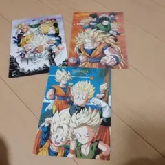ドラゴンボール　下敷き　3枚　セット