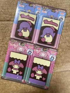 サンリオ　シナモロール・タキシードサム　キャラパキミラー　4点