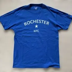 チャンピオン　Champion ROCHESTER NYC Tシャツ ブルー