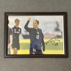 なでしこジャパン 長野風花 直筆サイン ③ サッカー日本代表 - メルカリ