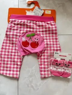 ルナママ様専用　ミキハウス新品パンツ&ソックスセット　サイズ70