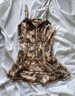 axes femme キャミ　ワンピース