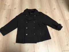 【美品】COMME CA ISM ピーコート ダークグレー 110サイズ