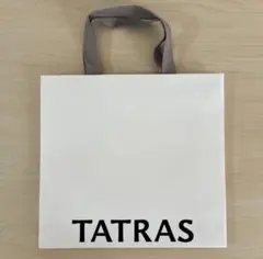 【新品未使用】タトラス　ショッパー　紙袋　ショップ袋のサムネイル