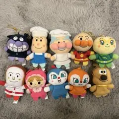 アンパンマン　ふわふわ指人形