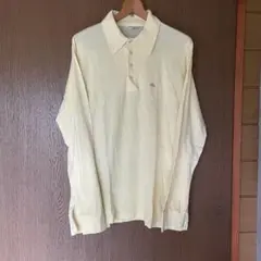 ブルックスブラザーズ Golden Fleece 長袖イエローポロシャツ L