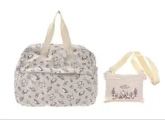 ディズニー プー ボストン ショルダー トート 折りたたみバッグ トラベル 旅行