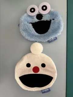 パペットスンスンとノンノンのミニポーチ