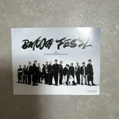 BATOO FES'22 TOWER RECORDS CAFE ステッカー