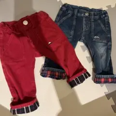 ミキハウス　☆ズボン　80☆ 2枚セット
