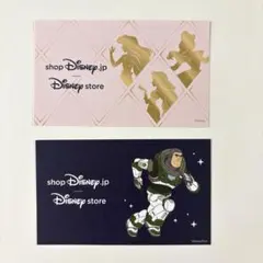 Disney store ディズニーストア カード 2枚セットのサムネイル