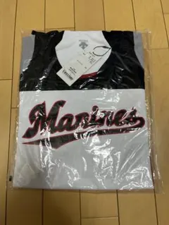 千葉ロッテマリーンズxデサント　プラクティスシャツ新品ユニフォーム選手仕様　支給