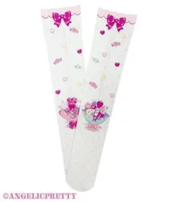 Angelic Pretty ニーハイソックス Angelic Pretty ニーハイソックス DollsCollection - メルカリ