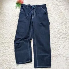 k157　Dickies【XL】 ペインターイージーデニムパンツ 綿100%のサムネイル