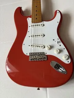 Fender Mex Stratocaster レースセンサー フィエスタレッド - メルカリ