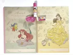 おまけ付き♪【ディズニープリンセス&ツムツム　文具5点セット】