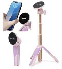 SLIK マグネポッド パープル スマホ三脚のサムネイル