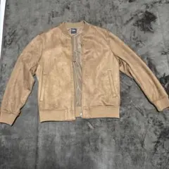 ZARA ベージュ ボンバージャケット Lサイズ