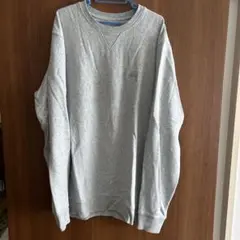 Stussy グレー クルーネック トレーナー L