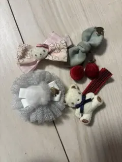ファミリア　ケイトスペード　ベビー　ヘアピンセット