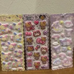 サンリオマシュマロシール3枚セット