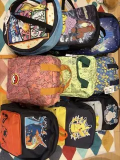 ポケモンキャラクター バッグ 9点セット