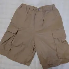 BREEZE　ベージュハーフパンツ　130cm