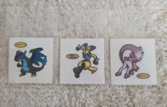 ポケモンデコキャラシール　3枚セット