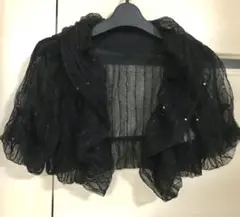 お値下げ❣️レースボレロ　ケティ　Ketty スパンコール黒　M パーティー他
