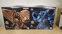 遊戯王 一番くじ A賞 ラーの翼神竜 B賞 オベリスクの巨神兵 セット 魂豪示像