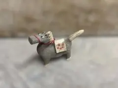 【作舎窯】干支 置物 午（馬） 民芸たたら 縁起物 正月飾り